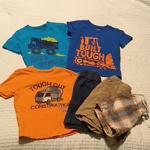 Truck Shirts and Shorts Lot